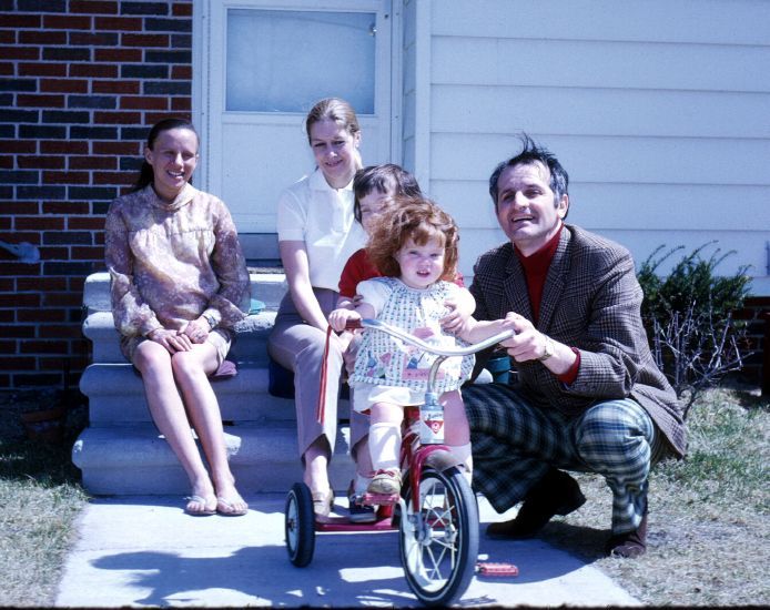  outside our townhouse in Charter Square, Troy, Michigan